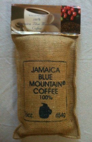 Jamaican Blue Mountain coffee bag