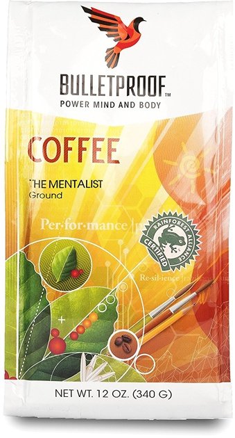A pack of Bulletproof coffee