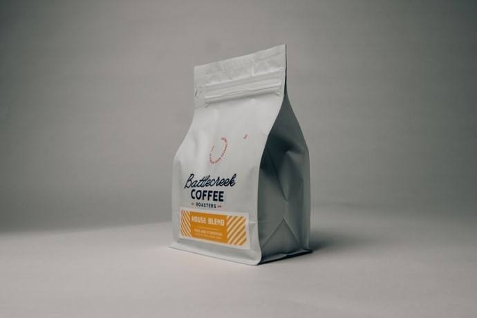 how to store coffee beans option number 2 - a coffee bag with valve