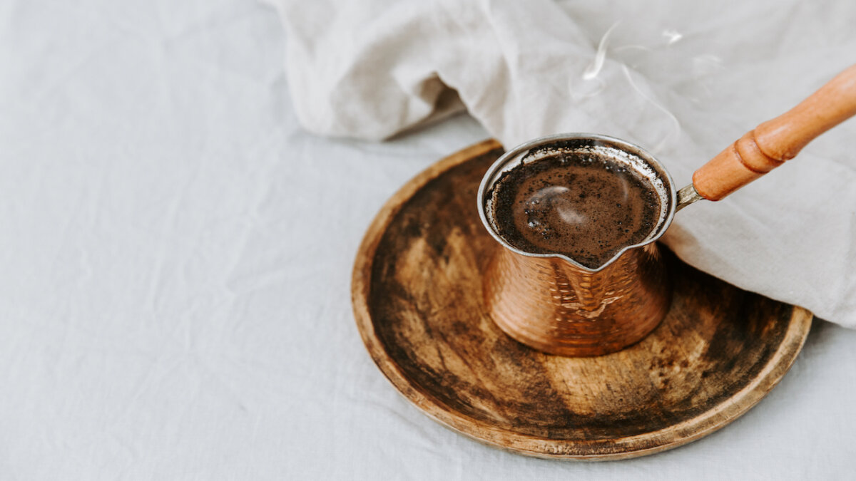 Cómo preparar el tradicional café turco