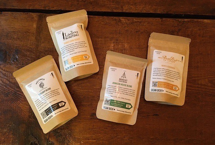 Bean Box Sampler bags