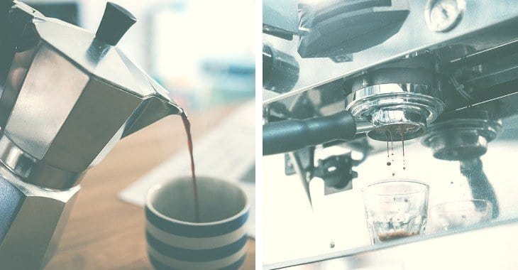 Cafeteras Espresso Y Cafeteras Moka. Principales Diferencias