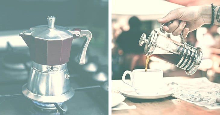 Cafetera Moka Vs. Prensa Francesa