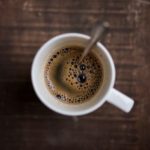 a cup of coffee