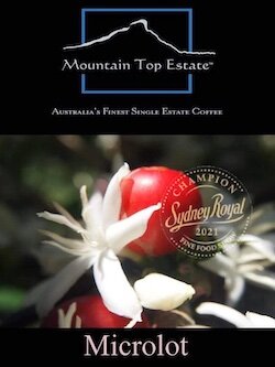 mountian top estate australian coffee