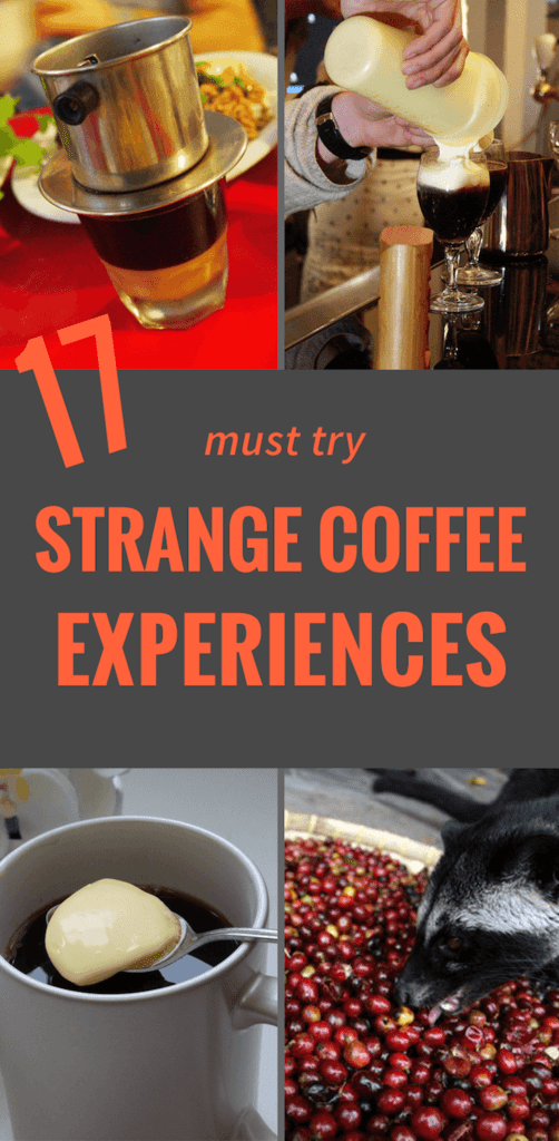 17 Super Strange Ways To Drink Coffee Pinterest