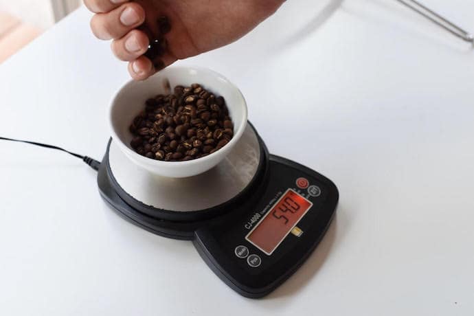 weigh your beans