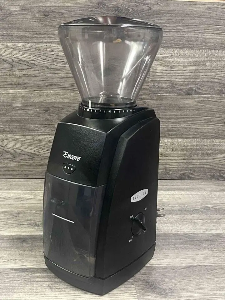 unplugged baratza encore grinder
