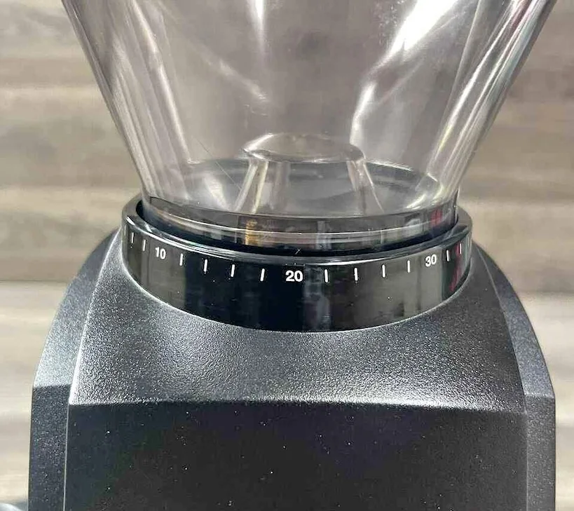 Grinding settings on Baratza Encore