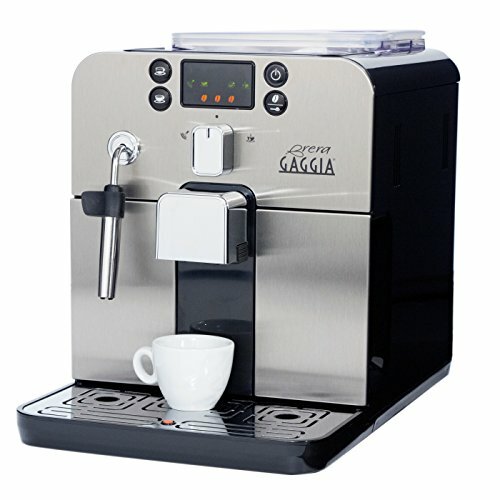 Silver Gaggia Brera coffee maker