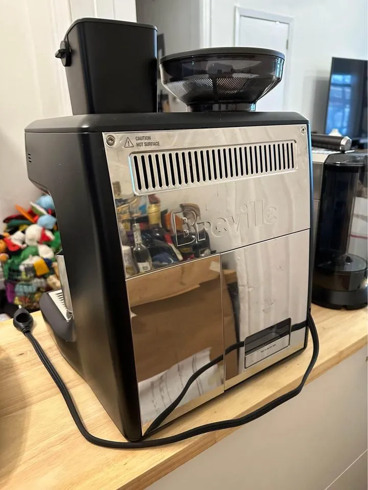 Rear view of the Breville Oracle Touch