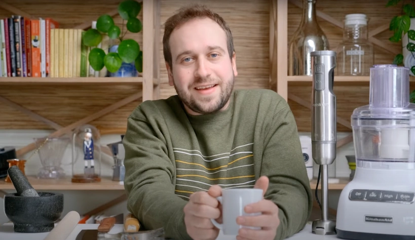 Steven teaches you how to grind coffee beans without a grinder