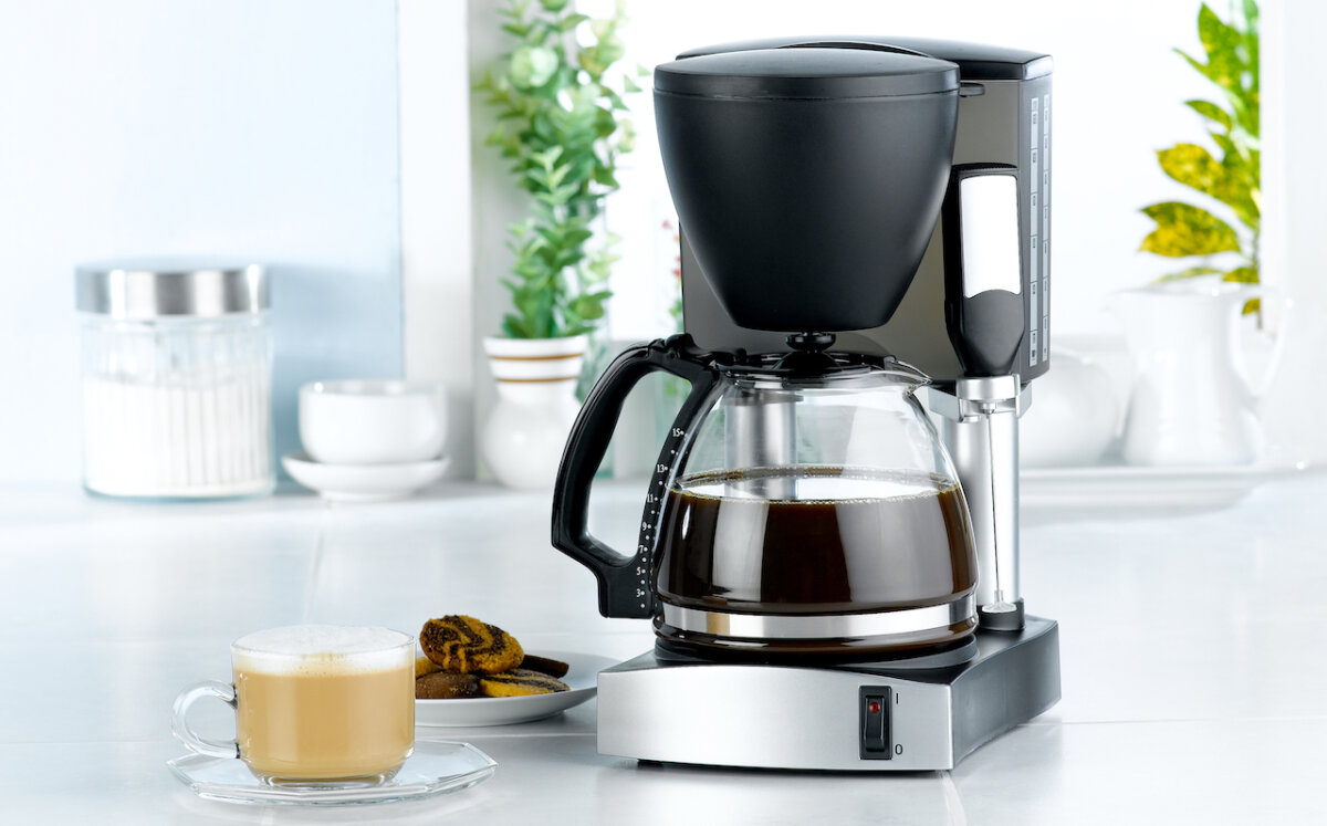 bästa dubbla kaffebryggaren redo för frukost