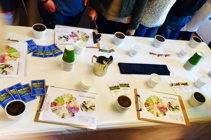 coffee cupping