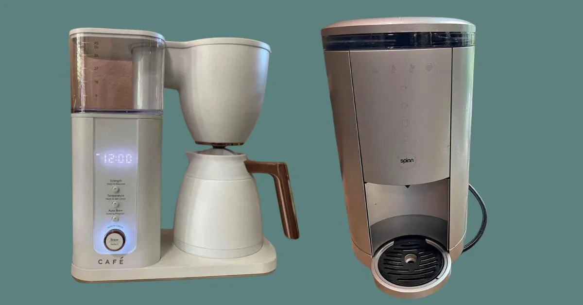 Two of the best rated smart coffee brewers