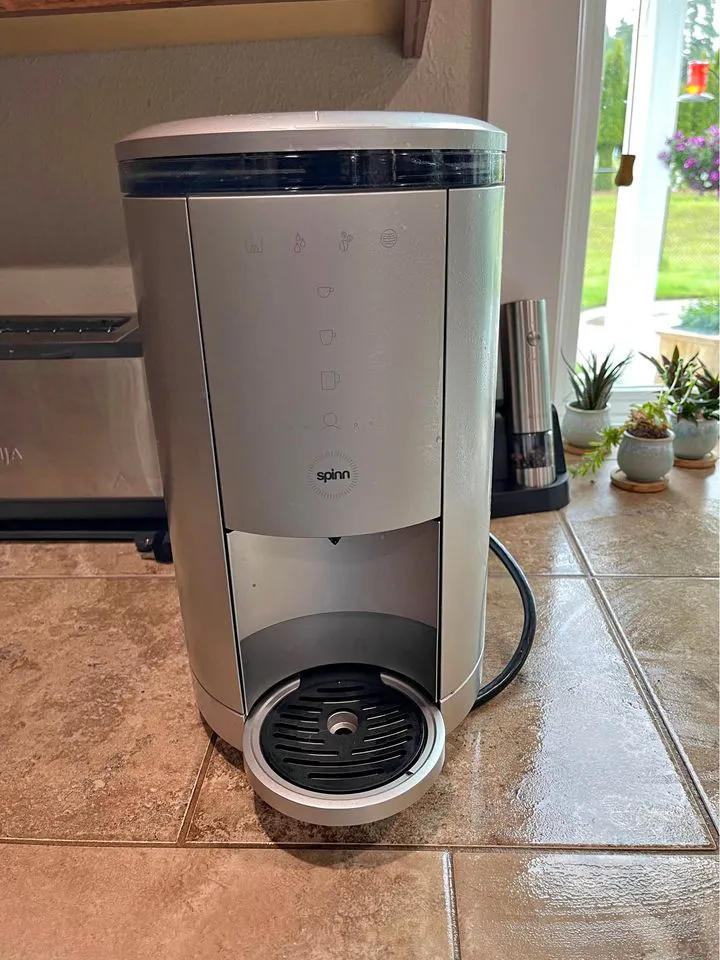 Front view of the Spinn Pro Coffee Maker