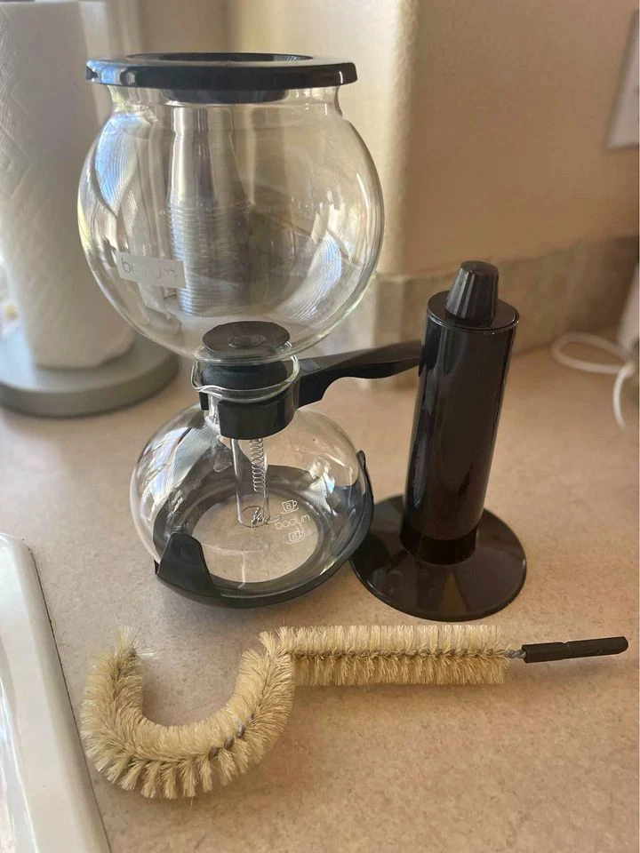 Bodum Pebo with cleaning brush