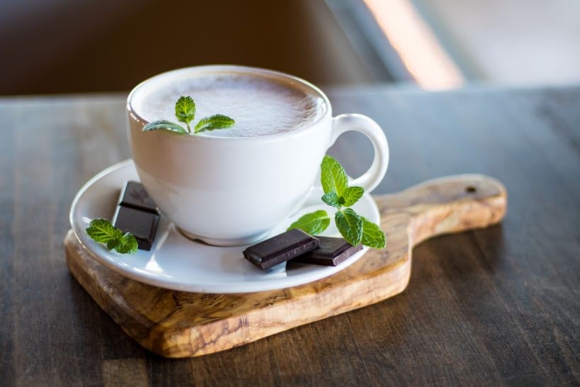 Cup with Peppermint