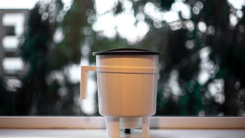 covered lid on the Toddy