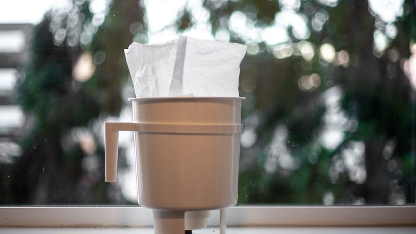 paper filter in the toddy