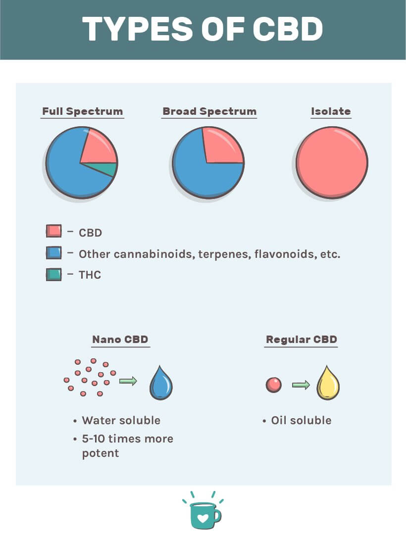 Best CBD coffee infographic