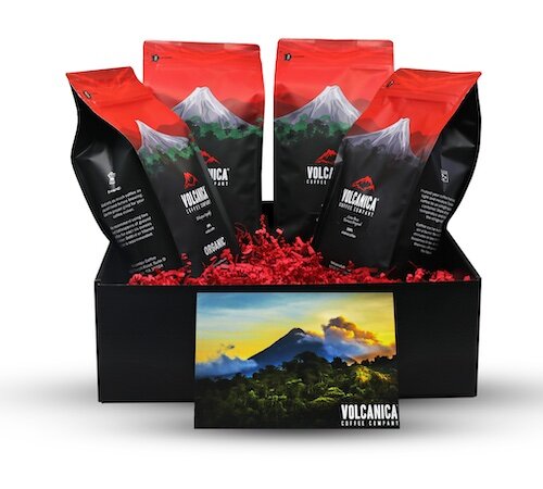 Volcanica Coffee subscription gift box