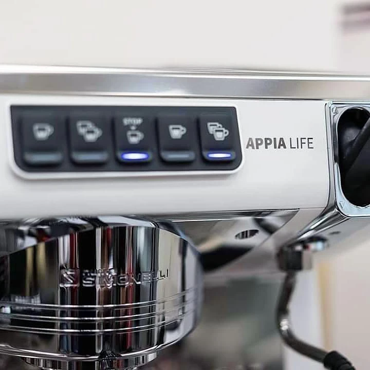 Close up of Nuova Simonelli Appia Life switches