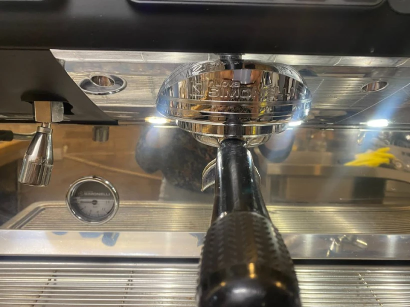 Portafilter of the Nuova Simonelli Appia Life